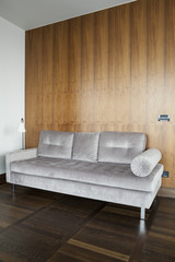 sofa bed in luxury living room