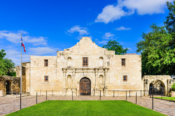 Fototapeta na wymiar The Alamo in San Antonio, Texas