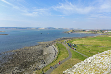 View from Lindisfarne Castle, Northumberland