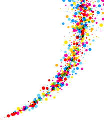 Fototapeta premium Background with color drops.