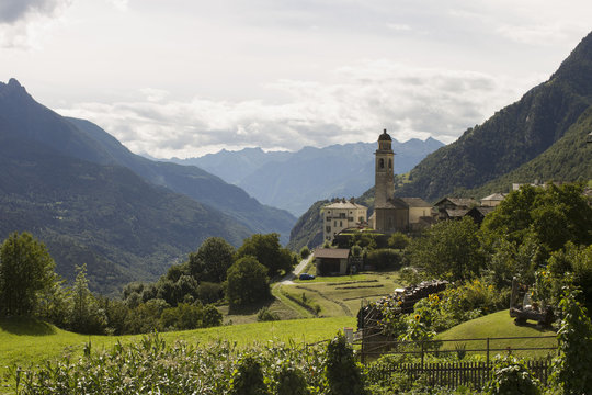 Soglio, Bergell, Switzerland