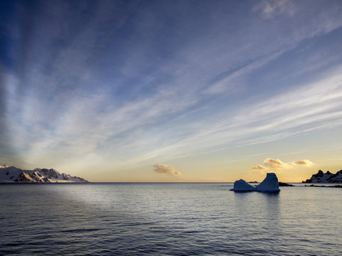 Drifting Iceberg Antarctica