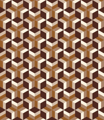 Abstract geometric seamless patterns background, Vector illustration with swatch