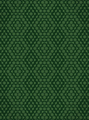 パターン模様（緑色）