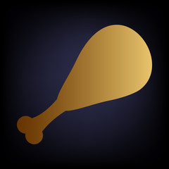 Chicken leg icon