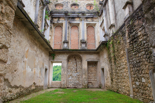 View of the Polcenigo castle
