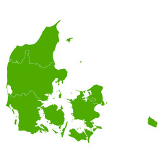 デンマーク　地図　国　アイコン