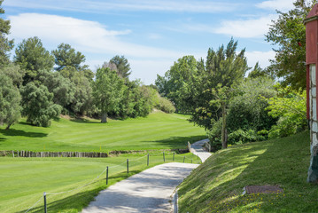 Golf course pathway 