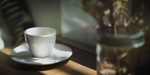 Fototapeta na wymiar Coffee Caffeine Cheers Beverage Leisure Refresh Concept