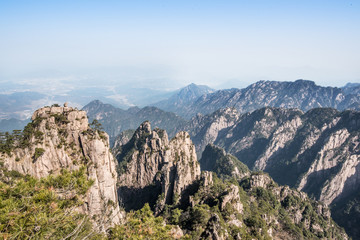 Fototapeta na wymiar Huangshan Mountain(yellow mountain), Anhui, China