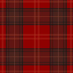 Seamless scotch pattern seamless - red tone