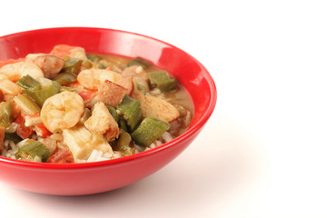 Seafood, Chicken and Sausage Gumbo