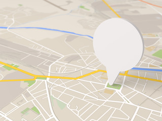 Fototapeta premium map locator icon