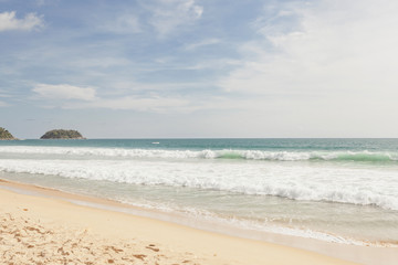Fototapeta na wymiar Tropical beach in Phuket island