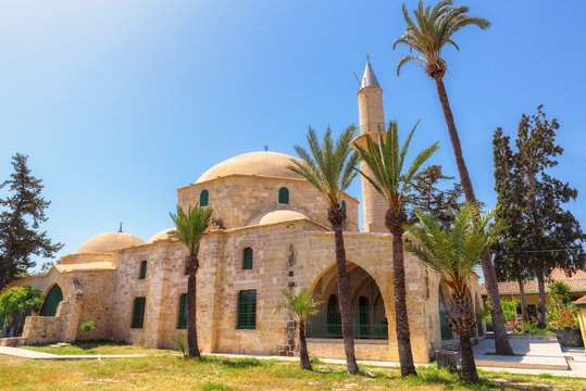 Hala Sultan Tekke or Mosque of Umm Haram is a Muslim on the west bank of Larnaca Salt Lake in Cyprus.