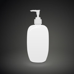 shower gel plastic bottle