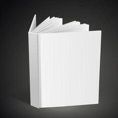 blank hardcover book