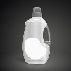 blank detergent bottle