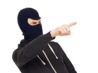 Thief in a mask
