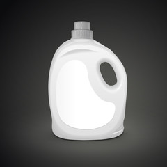 plastic detergent container