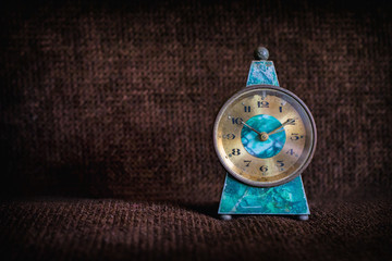 Old Clock on a carpet