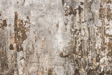 Obraz premium rough of concrete cement cracked wall texture for background