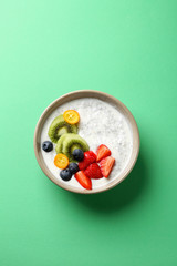breakfast  with chia seeds
