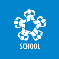 vector logo School