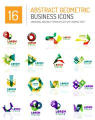 Abstract business icons