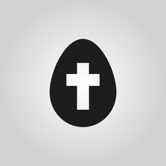 The egg icon. Easter symbol