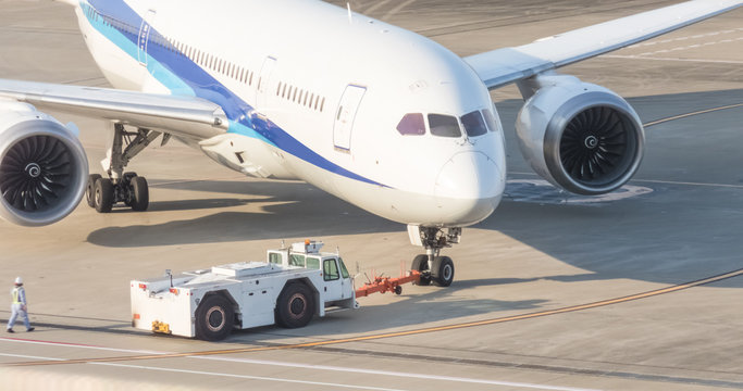 写真素材「旅客機」