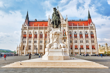 BUDAPEST,HUNGARY-MAY 02,2016:Hungarian Parliament in Budapest. M
