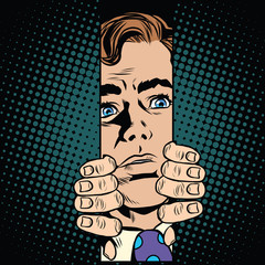 man opens Elevator doors © studiostoks