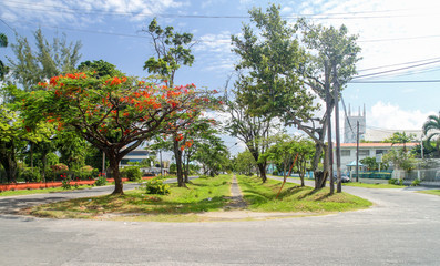 Waterloo street in Georgetown, Guyana