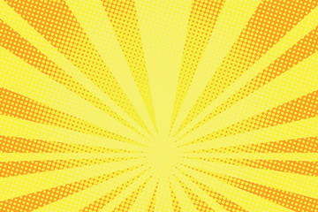 retro comic yellow background raster gradient halftone