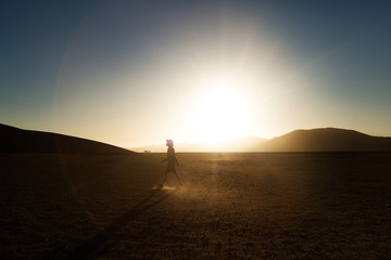 Aventurier en route pour Dune 45