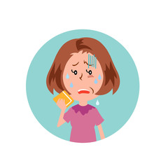 大量の汗
夏のお悩み
中年女性