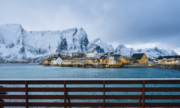 The fishing village of Reine, Lofoten, Norway