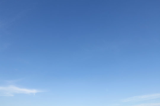 clear blue sky and cloud background