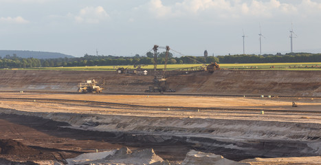 garzweiler open cast mining germany