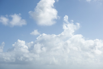 blue sky background with clouds