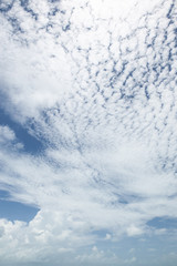 blue sky background with clouds