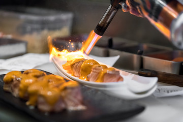 burn sushi