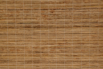 Pattern of bamboo blinds