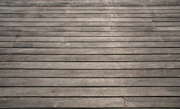 empty wood floor texture for background.