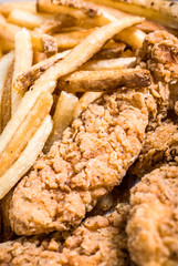 Chicken Strips and French Fries