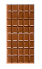 milk chocolate bar close-up