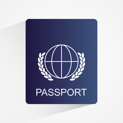 Vector passport illustration