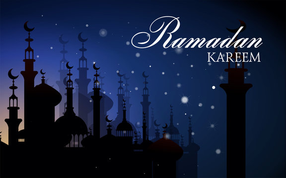 Ramadan Kareem greeting background