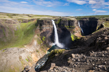 Haifoss waterfall, Iceland